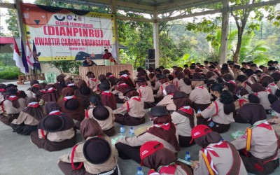 Kegiatan Gladian Pimpinan Regu (DIANPINRU) Penegak Tahun 2022